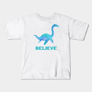 Loch Ness Monster Believe Kids T-Shirt